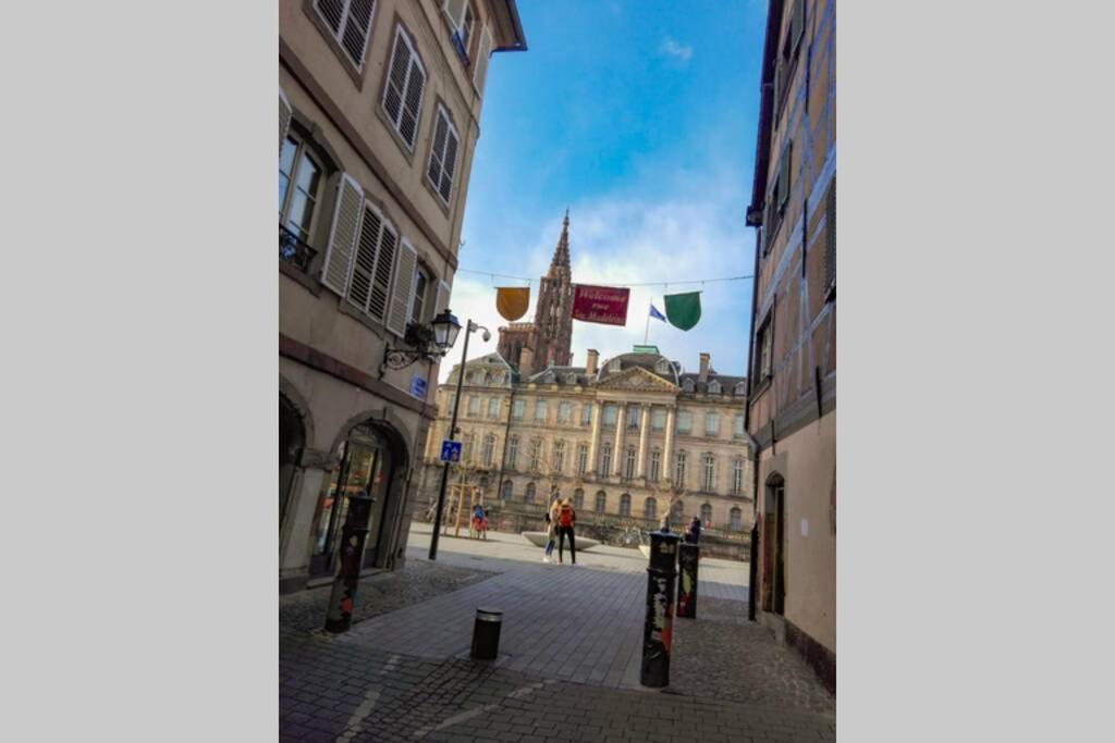 Appartement Cosy Rue Sainte Madeleine Strasbourg Exteriör bild